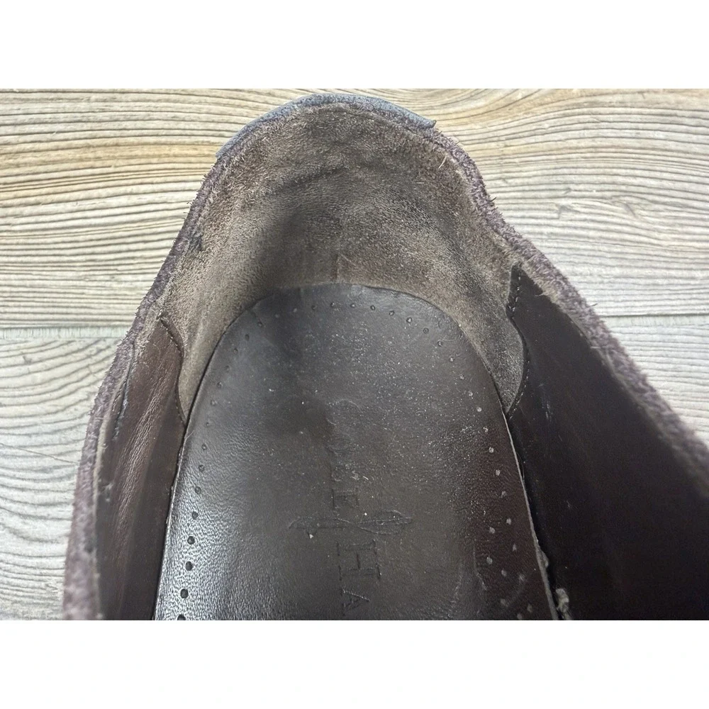 Cole Haan Men's Suede & Leather‎ Oxford Dress Shoes Brown/Blue Size 11M